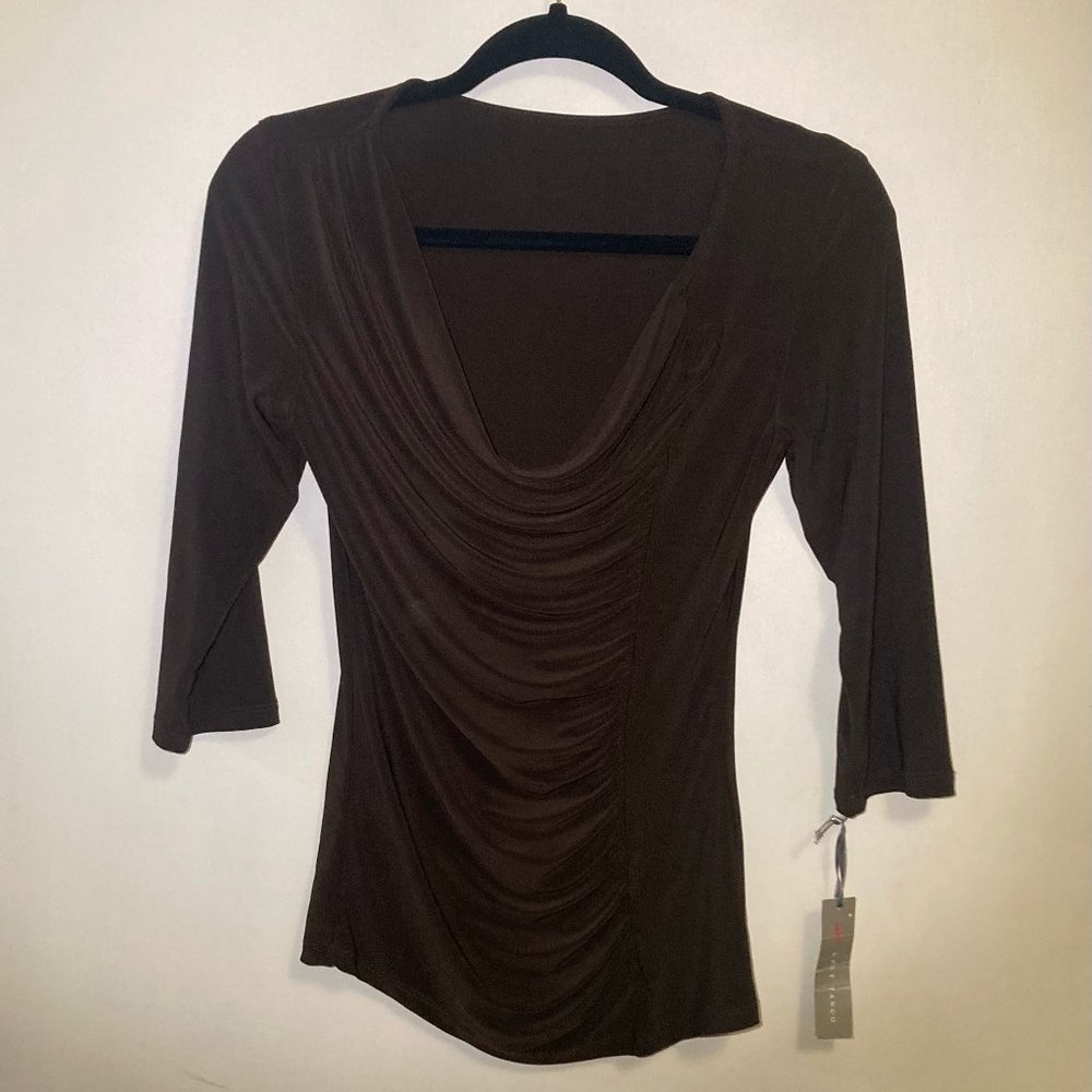 Dark Brown Last Tango Top